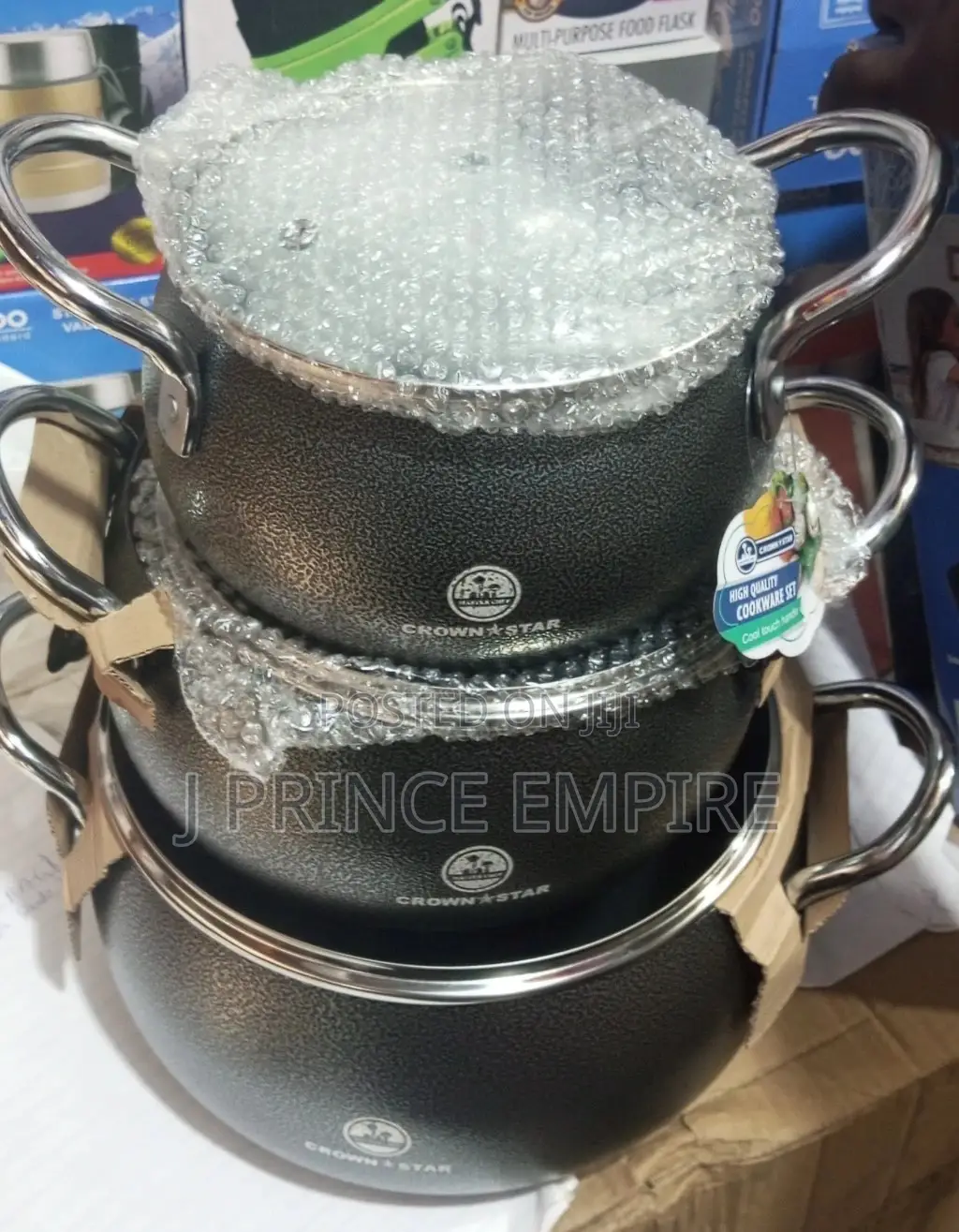 Master Chef 6pcs Non Stick Cookware Set