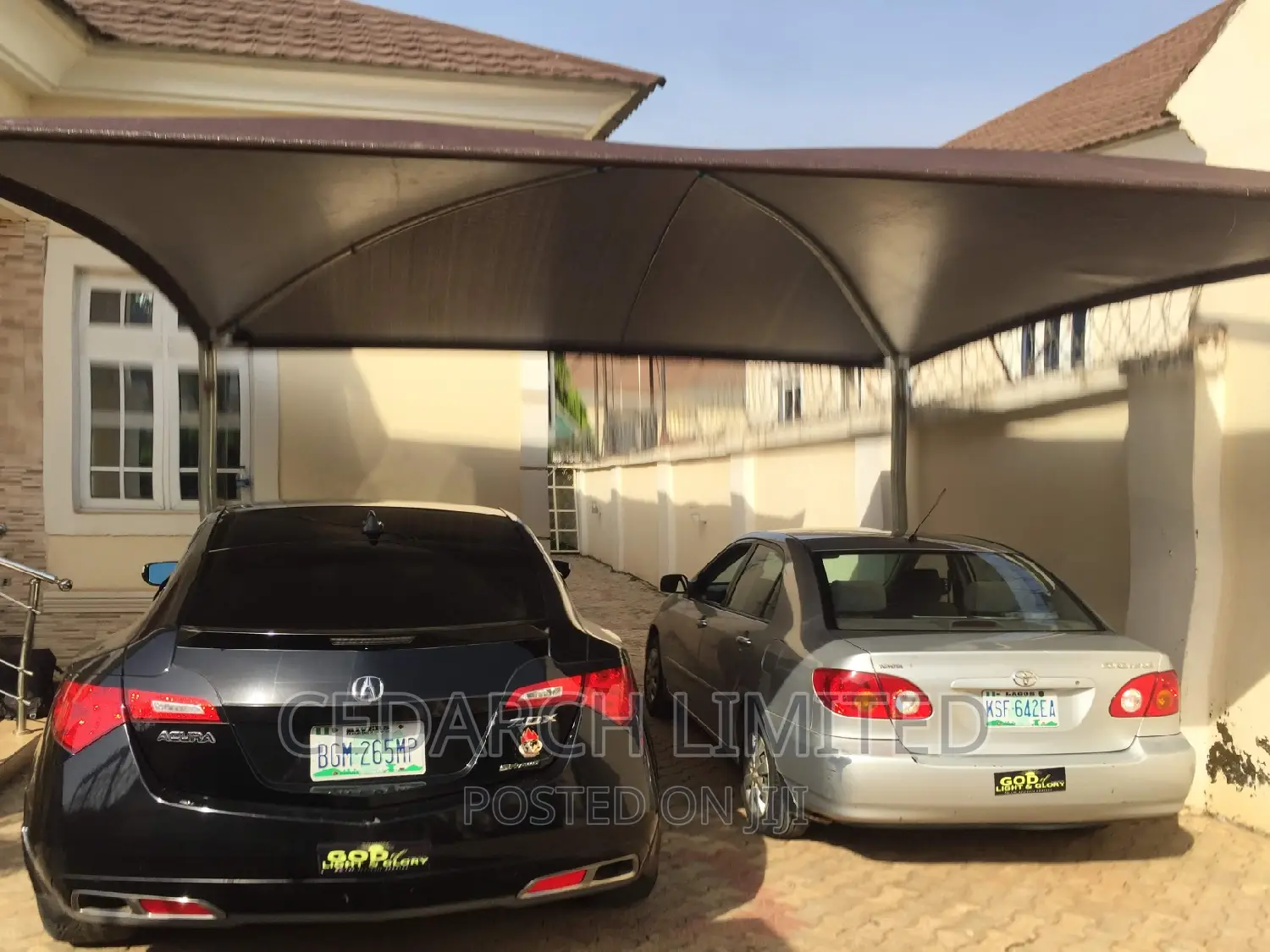 Double Carport Cover