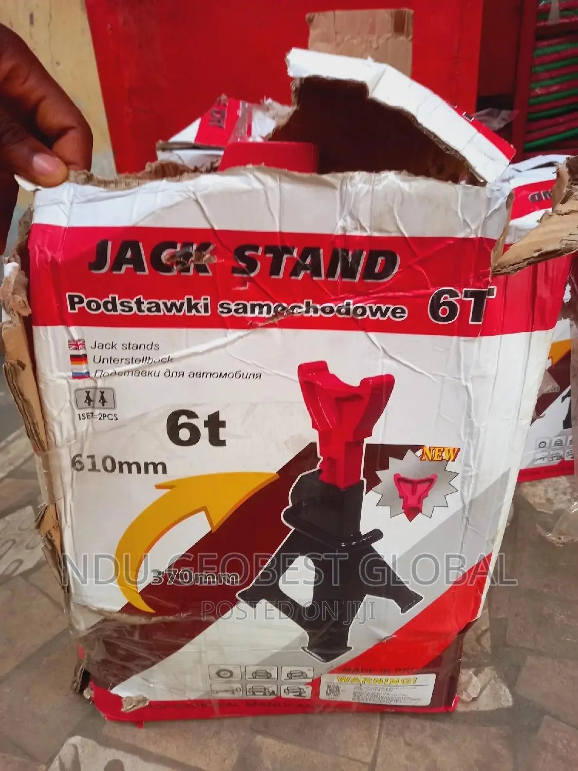 6ton Jack Stand (All Sizes Available in Sock)