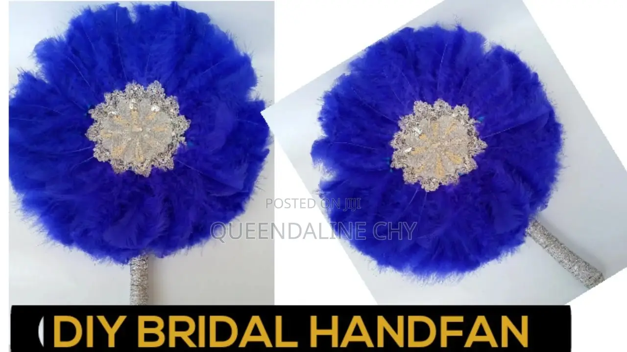 Feathers Handfan