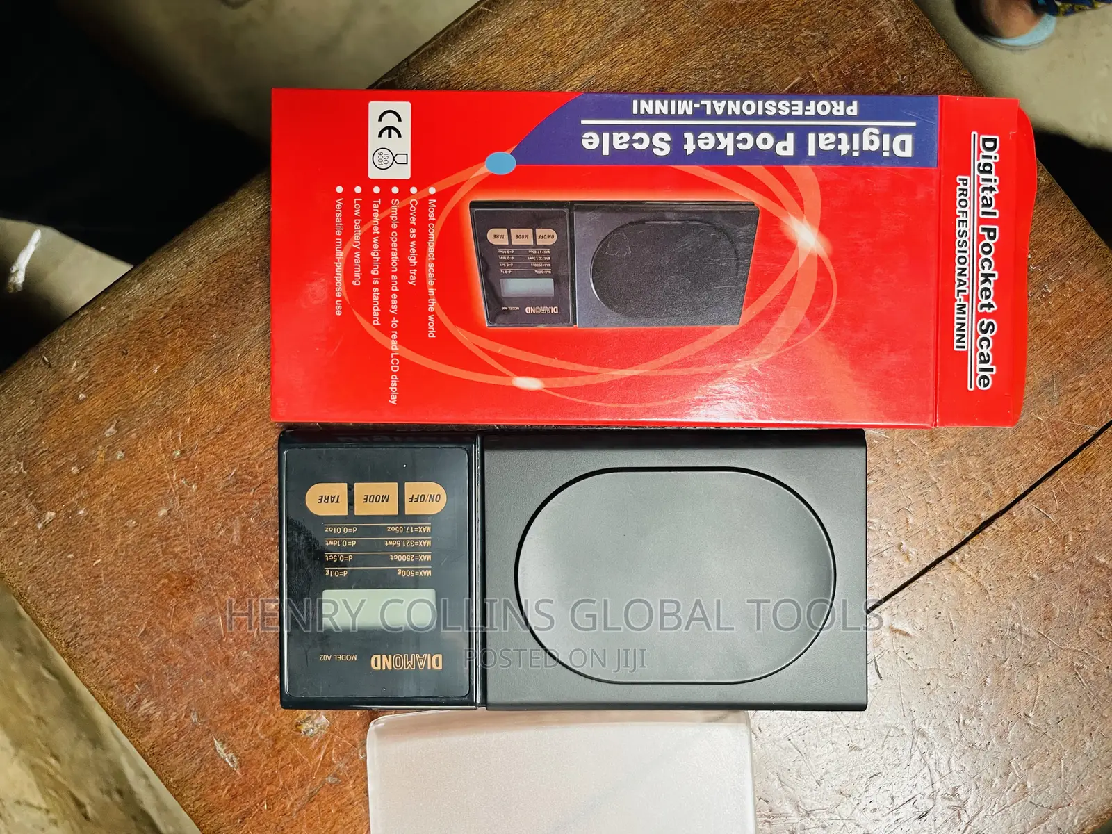 Diamond Pocket Scale for Delivery