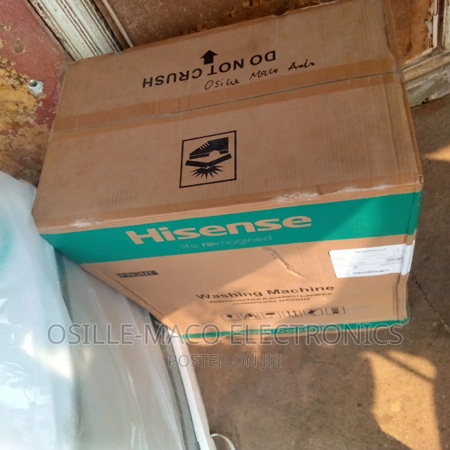 Hisense Washing Machine. Capacity 5.0kg