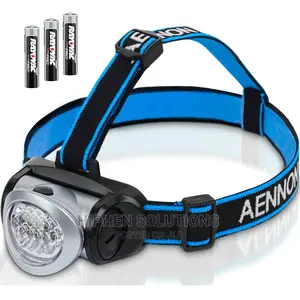 LED Headlamp Flashlight With Red Lights For Running