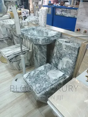 Ceramic Marble Design Water Closet