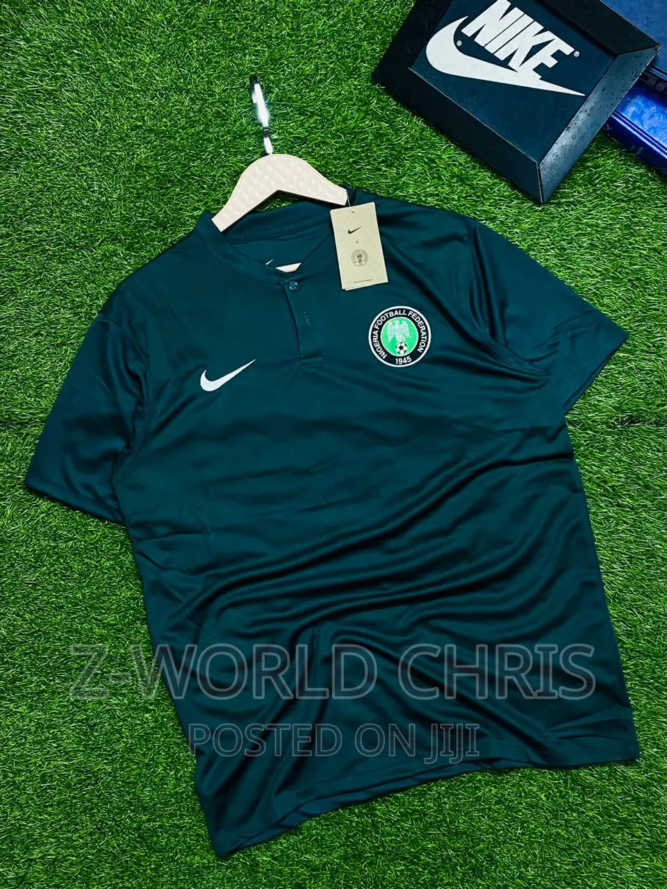 Nigeria Official 23/24 Green Pre-match Jersey