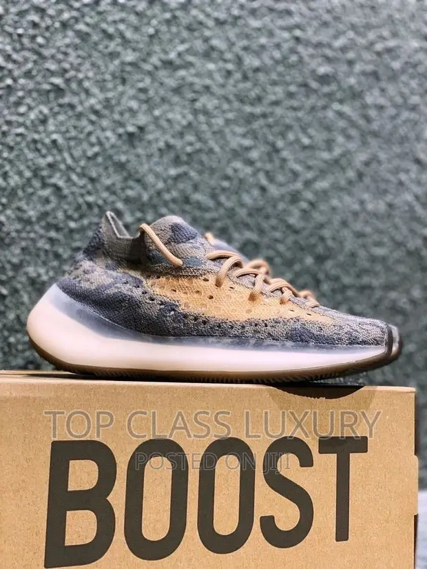 adidas gazelle silver green womens adidas Yeezy Boost 380 Stone Salt SAMPLE – YankeeKicks Online main image 0