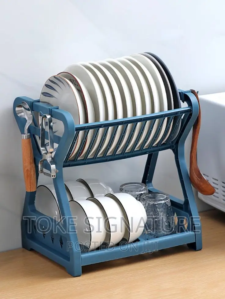 Double Layer Dish Drainer!