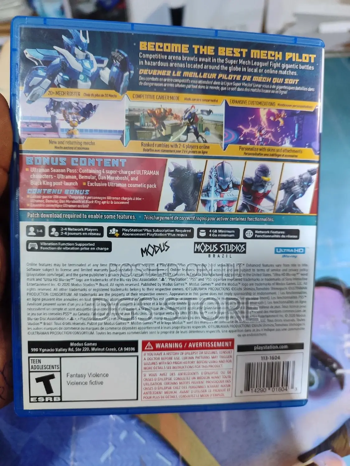 Ps5 Override 2 Ultraman Game
