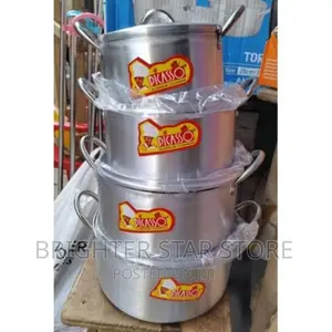 Picasso 4 Sets of Aluminum Pot (7",8",9",10") Big Size