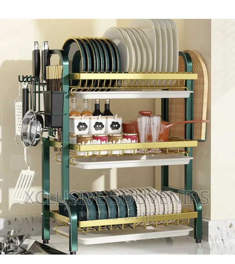 3layer Multifunctional Dish Drying Rack