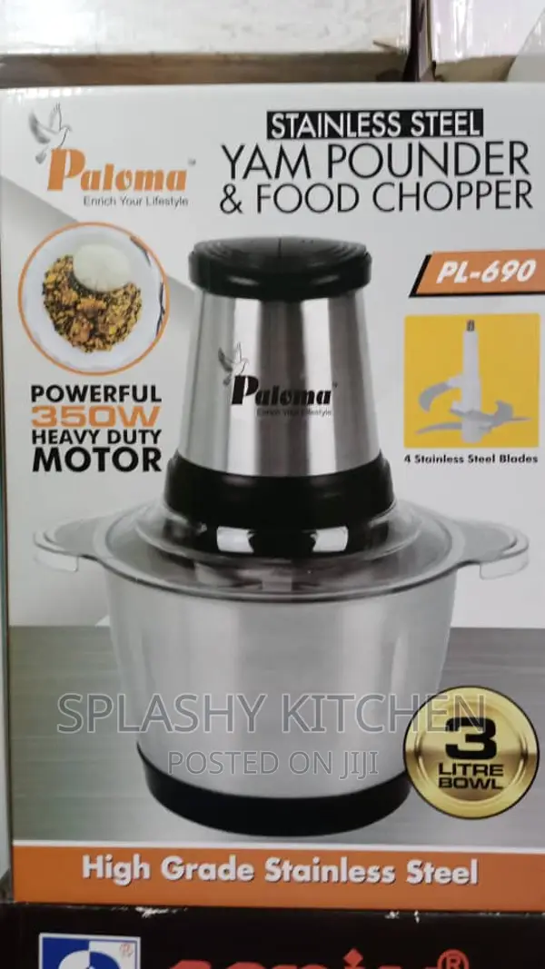 Paloma 3litres Yam Pounder Heavy Duty 350watts in Lagos Island (Eko