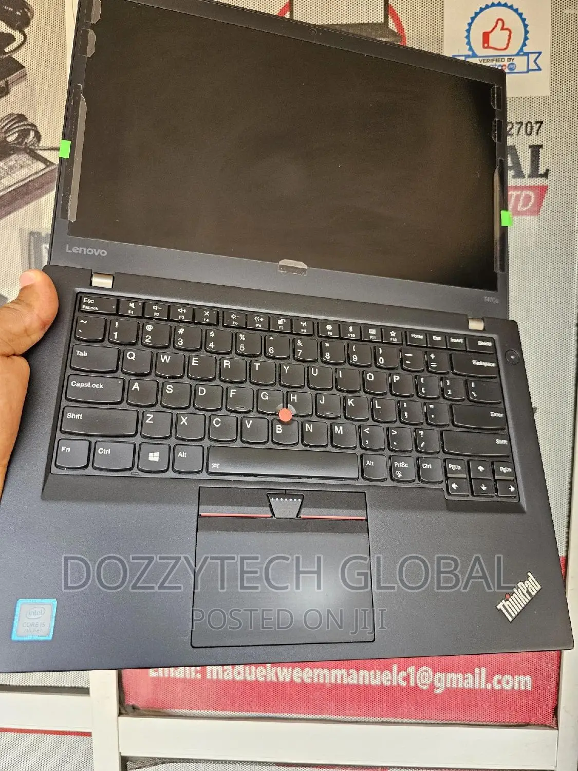 Laptop Lenovo ThinkPad T470s 8GB Intel Core I5 SSD 256GB