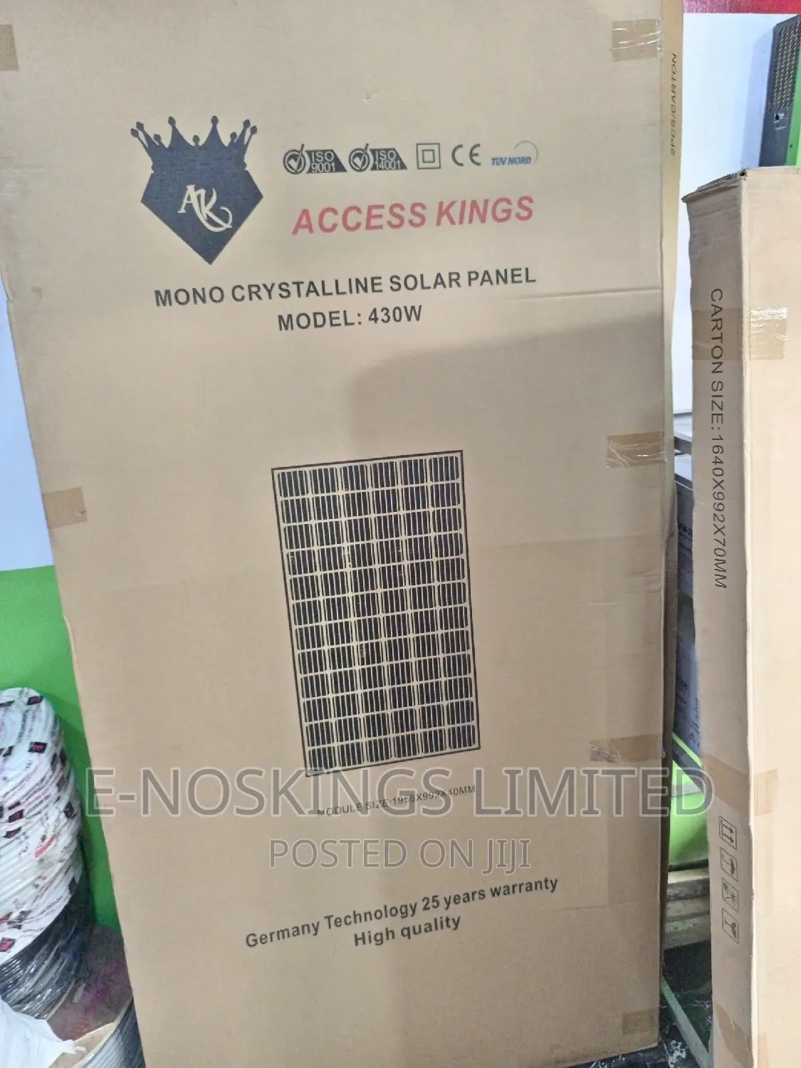 430watts Mono Solar Panel