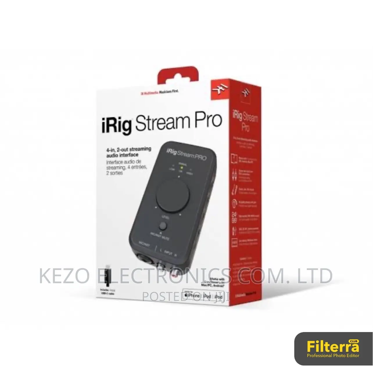 Irig Stream Pro