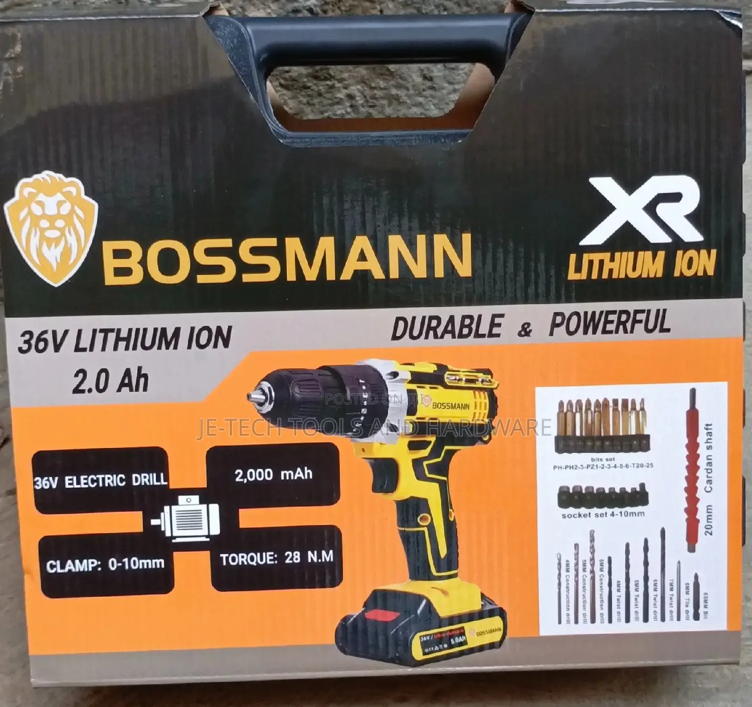 Bossman Cordless Impact Drill