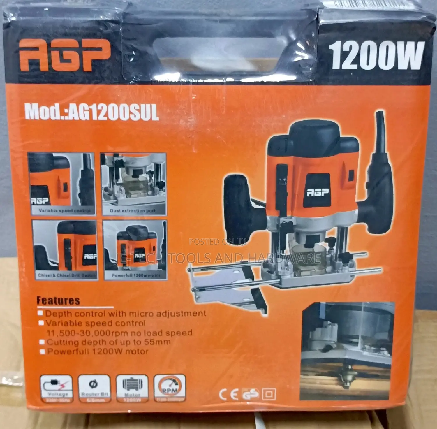 Agp Router Machine 1200w