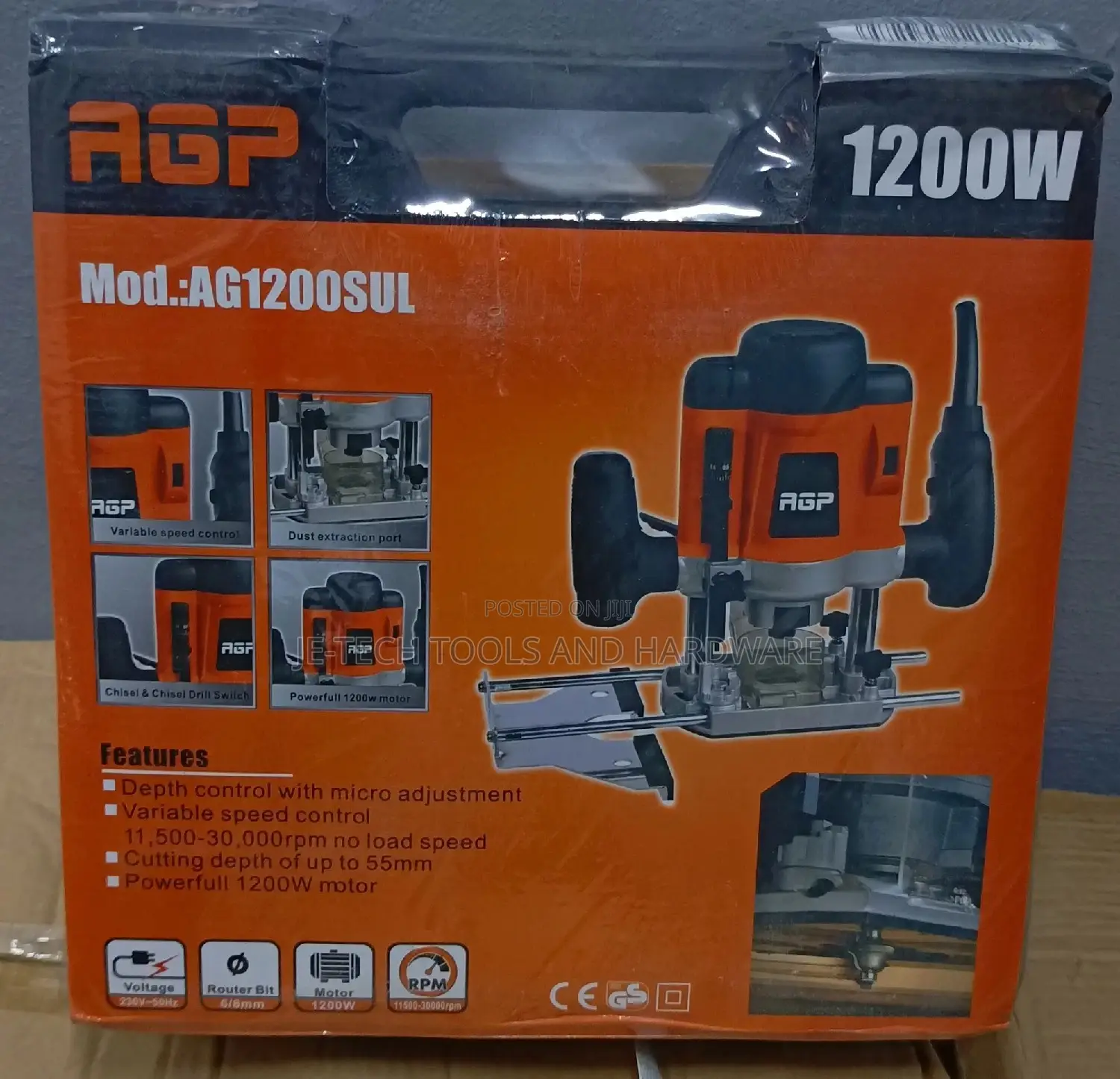 Agp Router Machine 1200w