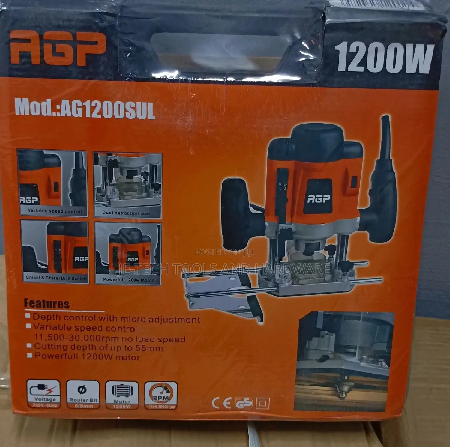 Agp Router Machine 1200w