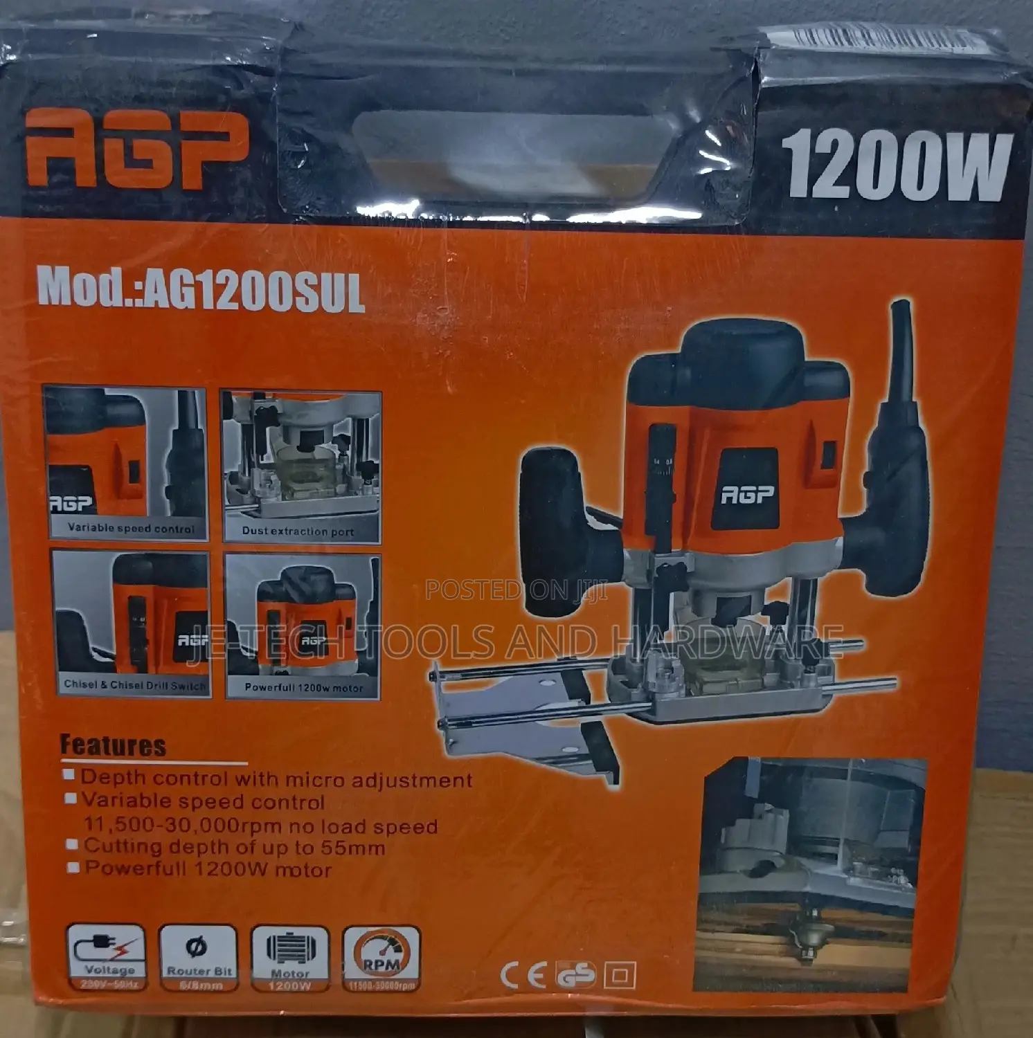 Agp Router Machine 1200w