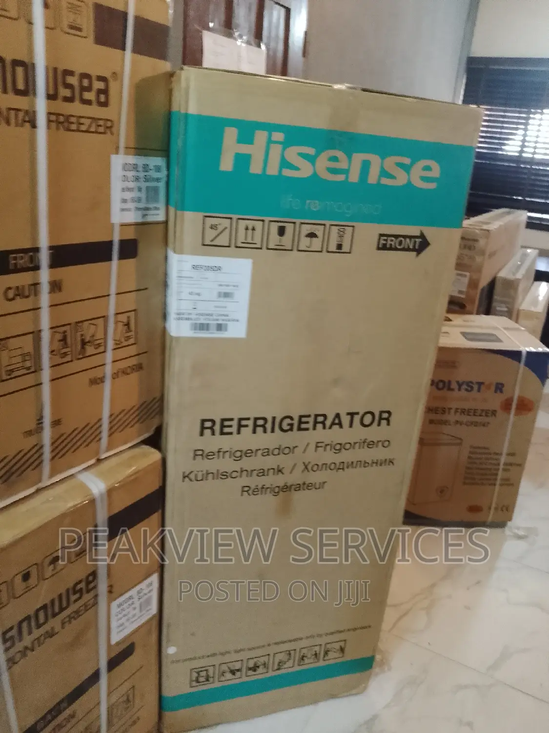 Fast Selling Hisense Ref 205DR""Double Door Refrigerator