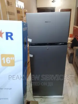 Quality Hisense Double Door Refrigerator+ Shelves (Ref205dr)