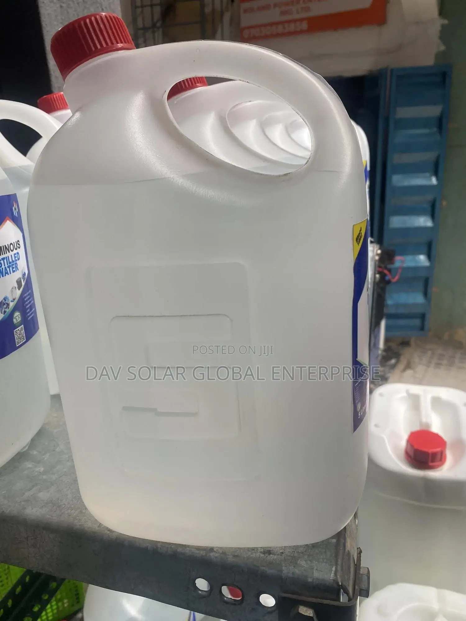Luminous Distilled Water