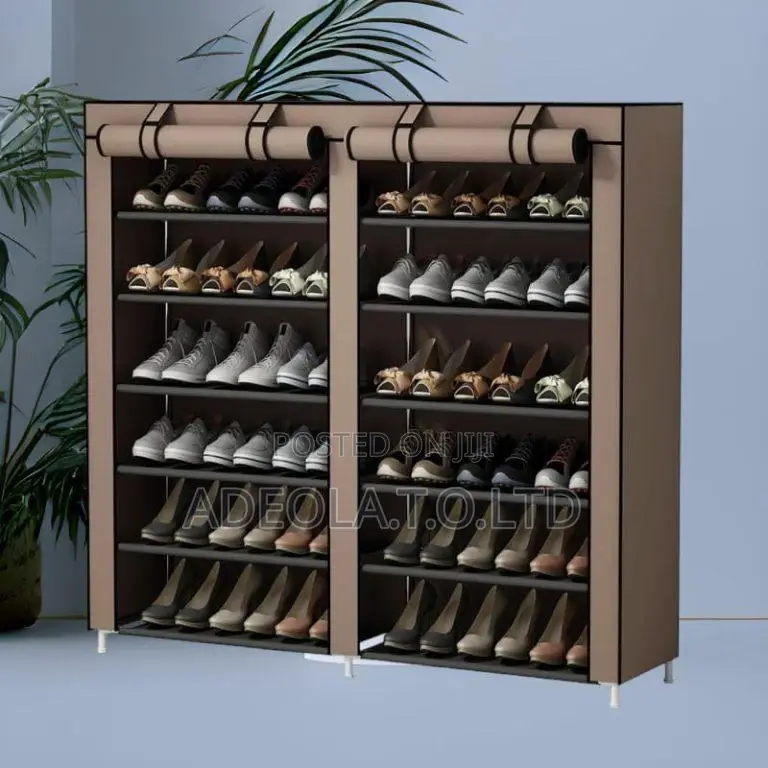 Double Row Shoe Rack