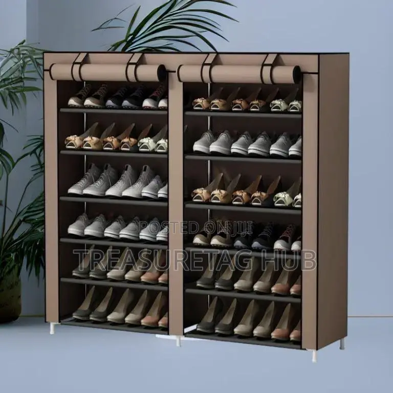 Double Row Shoe Rack