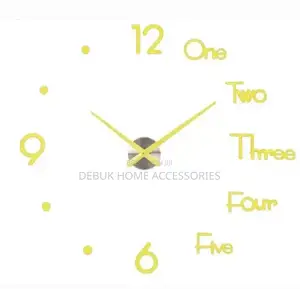 120cm Diy 3d Clock (Big Size )