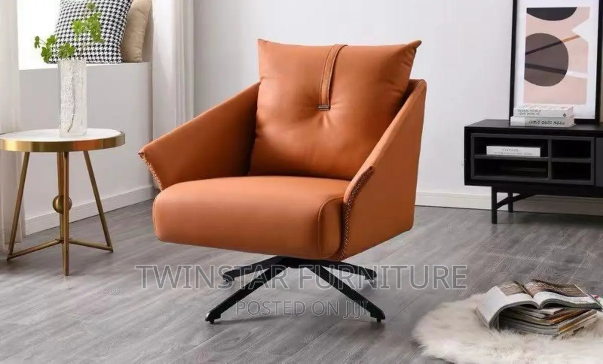 New Modern Leather Relaxing/Accent Chairs