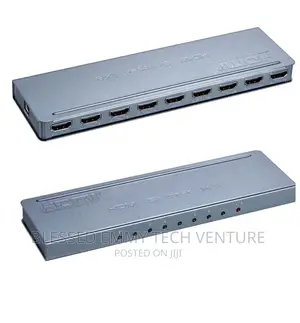 8 Port HDMI Splitter 1x8 1 in 8 Out HDMI