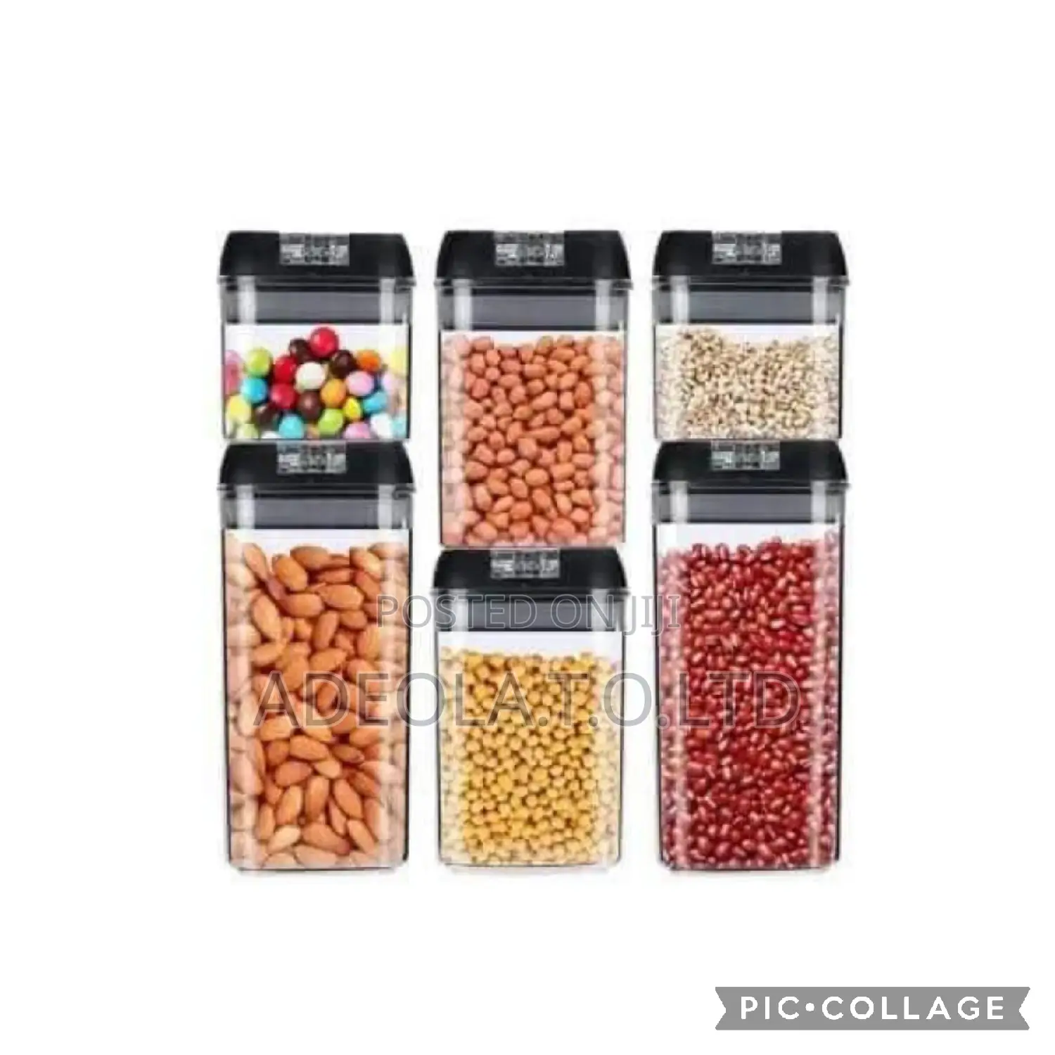 6 PCS Storage Container