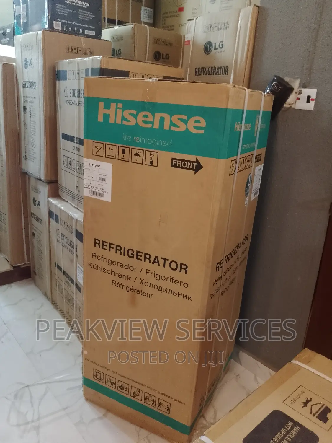 Super Quiet Double Door Hisense Refrigerator (Ref205dr)