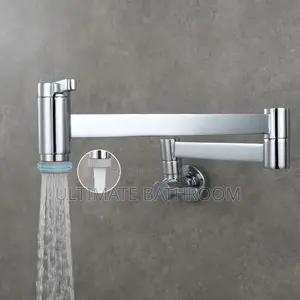 Chrome Adjustable Kitchen Tap