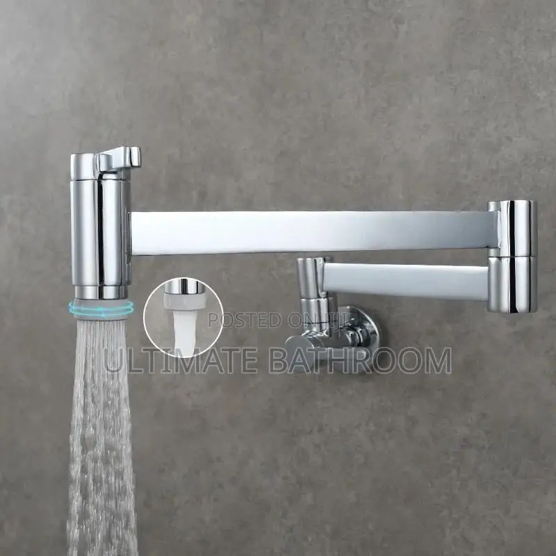 Chrome Adjustable Kitchen Tap
