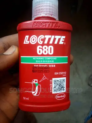 Loctite 680 Retaining Compound for Bearings Amd Shaft.