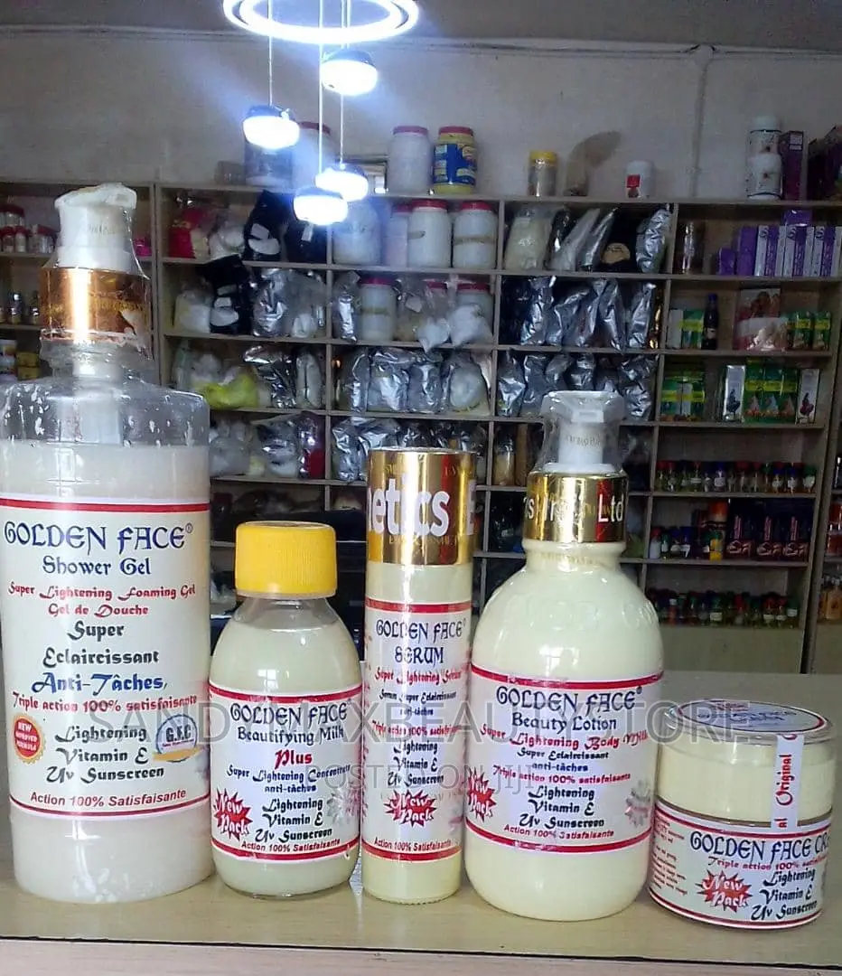 Golden Face Cream Set