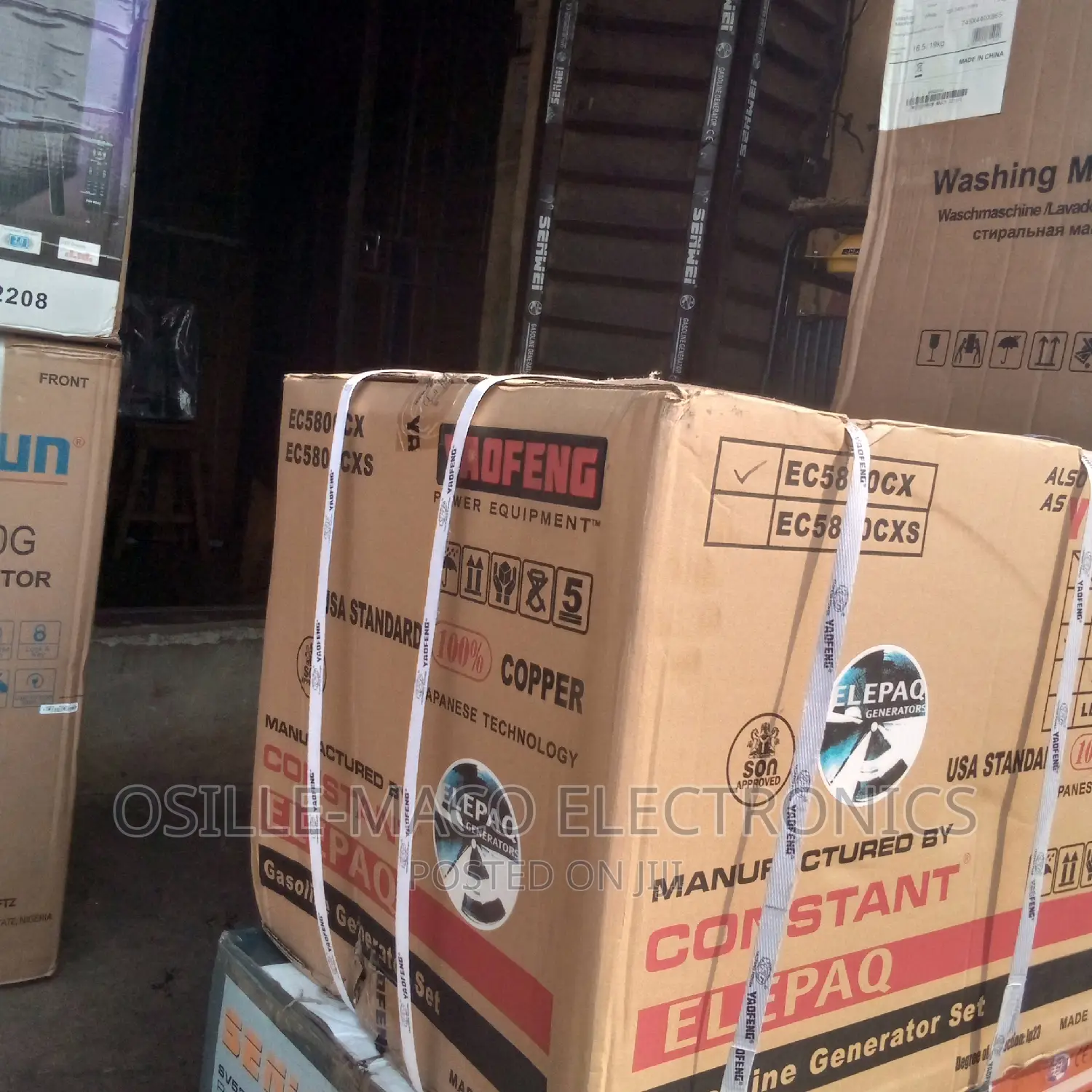 Constant Elepaq Generator,Model Number Ec5800cx