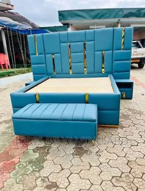 6by6bedframe With Two Side Bed and Orthoman