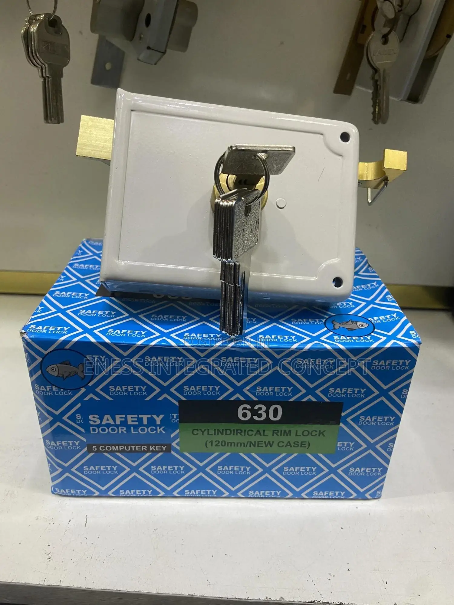 High Quality Cylinderical Rim Lock