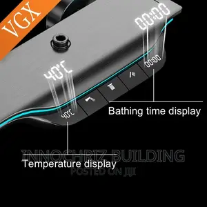 Temperature Display Shower