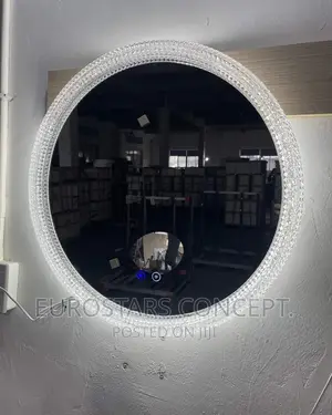 Luxury Mirror With 3 Colours LED