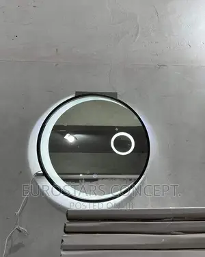 Round Shape Mirror With LED Light