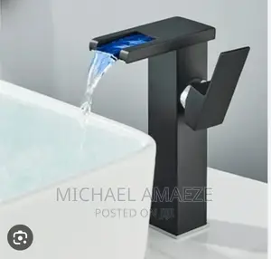Long Basin Mixers Black Water Fall