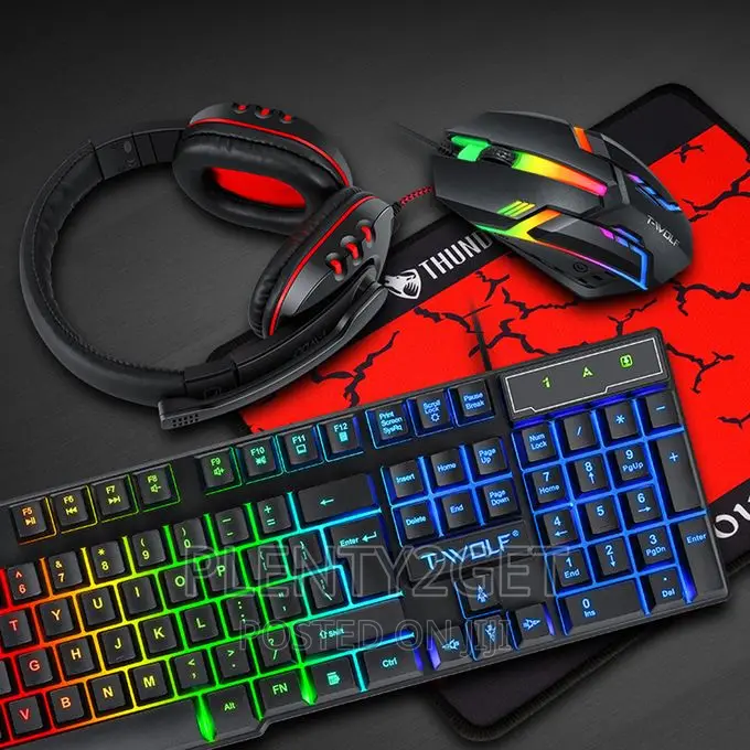 T-Wolf TF800 Four-Piece Gaming Combo