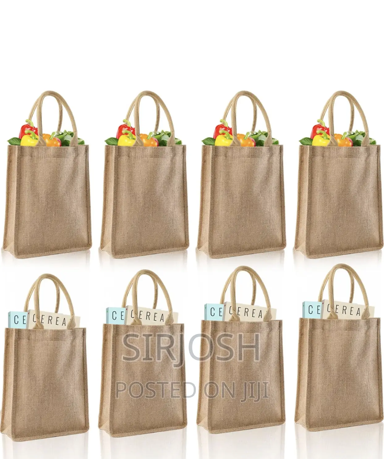 Medium Size Jute Tote Bag