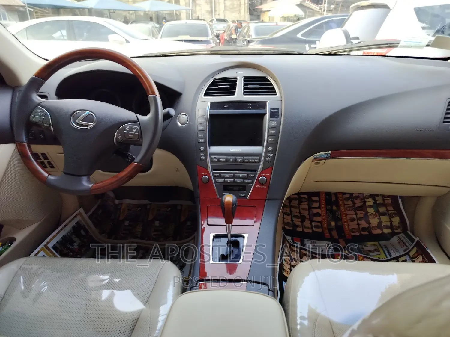 Lexus ES 350 2010 Red