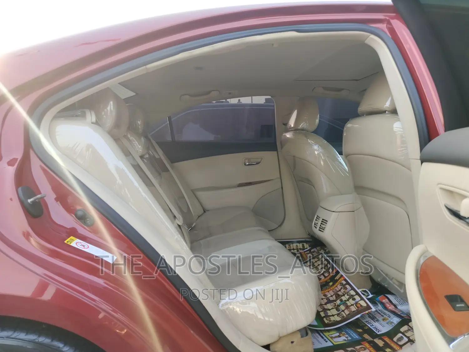 Lexus ES 350 2010 Red