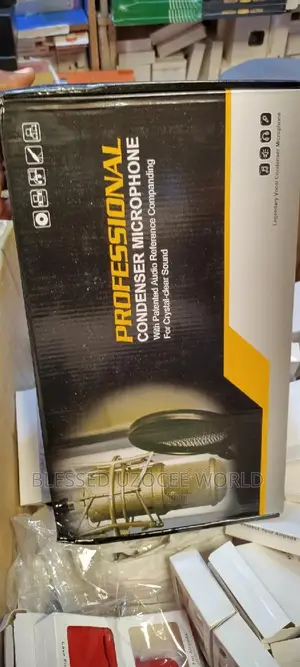 Professional Condenser Microphone + Patented Audio Reference