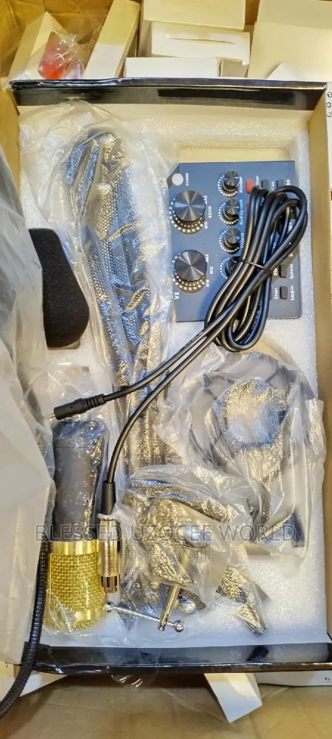 Professional Condenser Microphone + Patented Audio Reference